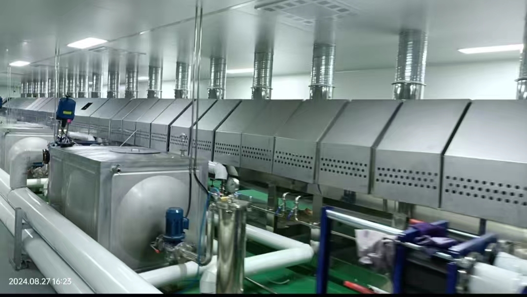 high quality industrial  powder  production line  refractive window dryer for lingon sus304