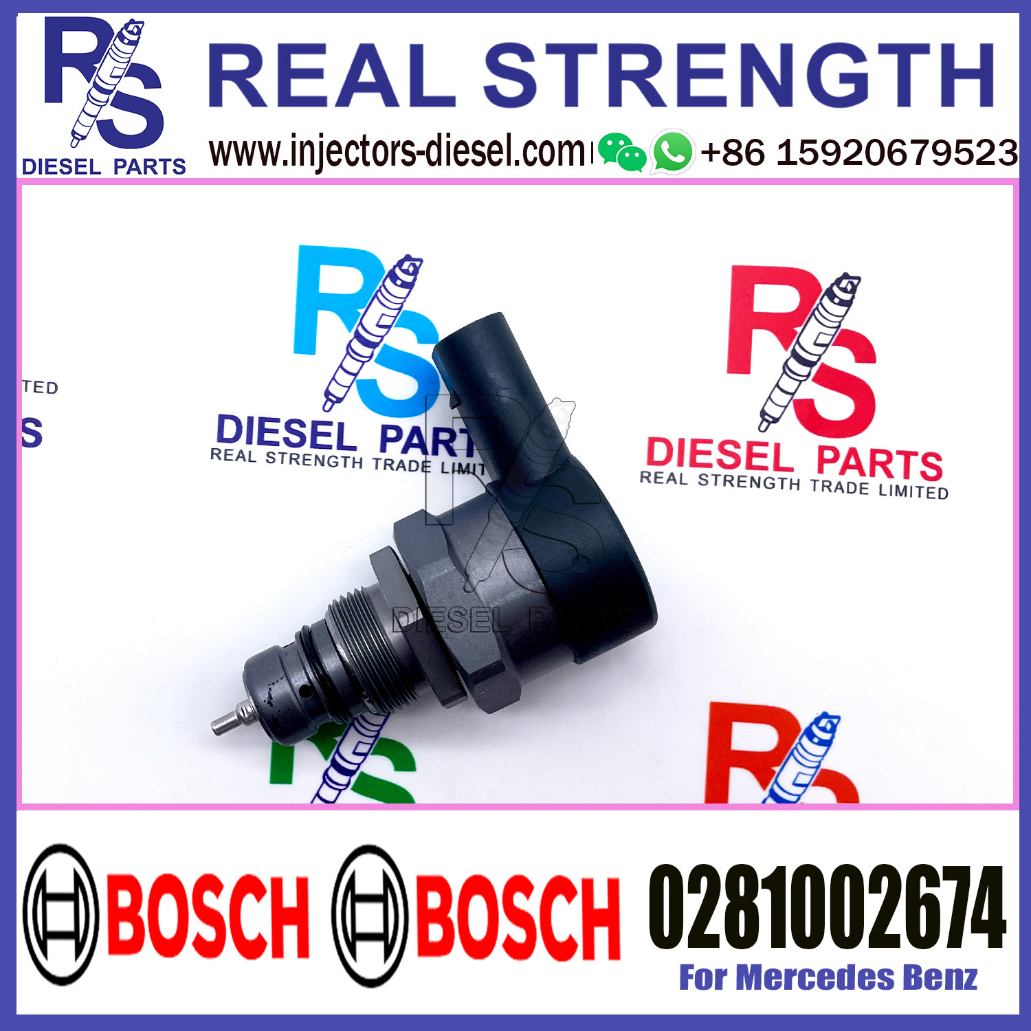 BOSCH Управляющий клапан регулировщик DRV соленоид 0281002674 для Mercedes Benz