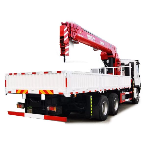 High Operating Efficiency 12 Ton 16 Ton Telescopic Folding Boom Truck Mounted Crane
