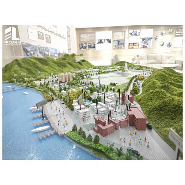 Future Urban Planning Model 1:50 1:100 1:500 Scale Model For Exhibition Hall