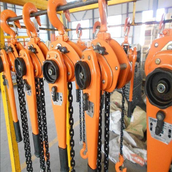 Steel Lifting Forged Hook 2 Ton G80 Chain Pulley Hoist