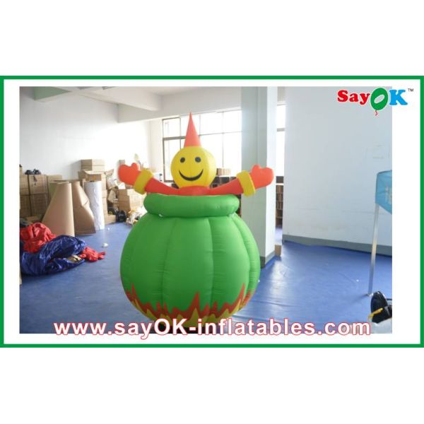 Personaje de dibujos animados/mascota sonrientes inflables de la cara de la decoración