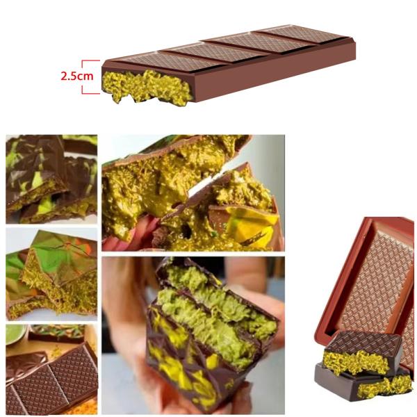 MHC Christmas Chocolate Mold For Geometric Big Bar Deep New Silicon Shaped Moulds Chocolate Molds Dubai