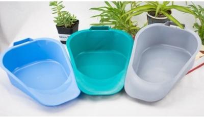 Plastic disposable patient fracture bedpan, Medical bedpan with Handles, Adult bedpan with many color