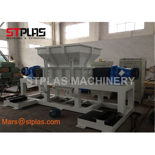 Heavy Duty Scrap Metal Shredder / Large Double Shaft Shredder Machine