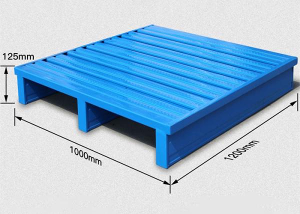 Double Face Static Load 6t Warehouse Pallets Heavy Duty Plastic Pallets