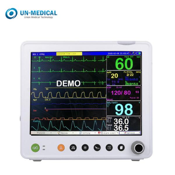 Medical RR TEMP PR Portable Patient Monitors 110V-240V Max 720H Graphic