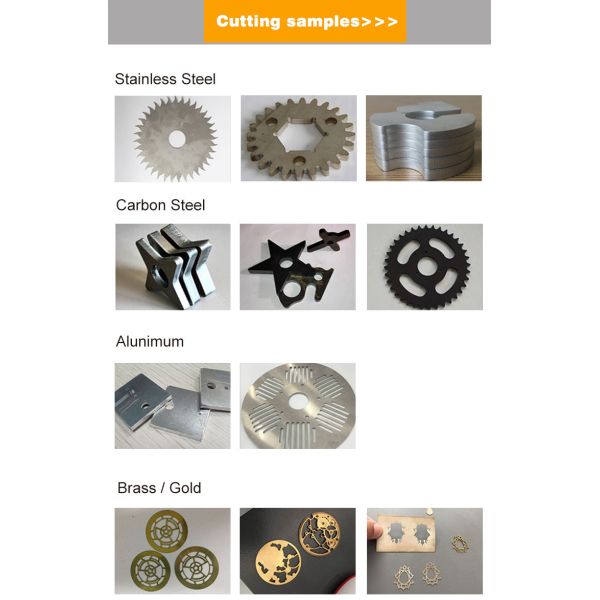 Автомат для резки волокна лазера золота ювелирных изделий 1mm серебряный латунный, латунное стальное вырезывание лазера/гравируя/отмечать машина