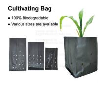Saco crescente plástico branco preto estabilizado UV eficaz/saco enorme do plantador árvore do polietileno, saco poli da plântula 5 galões