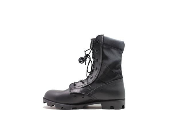 Genuine Leather Military Combat Boots , DMS Black Tactical Steel Toe Combat Boots Desert