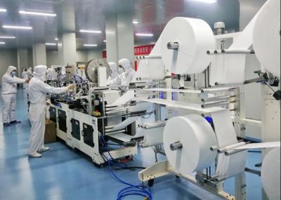 8.5KW Non Woven Surgical Mask Making Machine Electric Stable Running 220V / 50Hz
