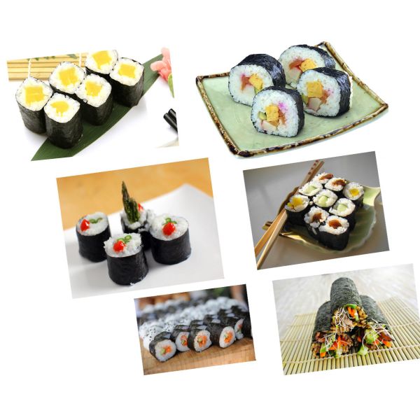 Темные ые-зелен 10 листов nori суш морской водоросли Yaki Nori листов 19*21CM