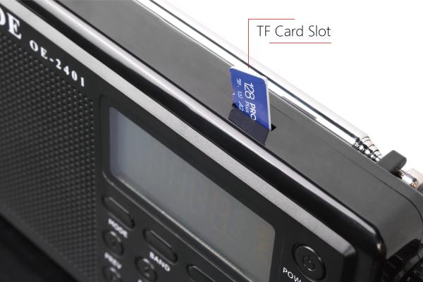 OE-2401 Radio numérique Portable Radio Bluetooth