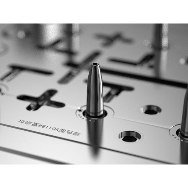 Прозрачная подсказка ручки почерка (1*8)/холодный отлейте в форму бегуна/2-плит/No.24849