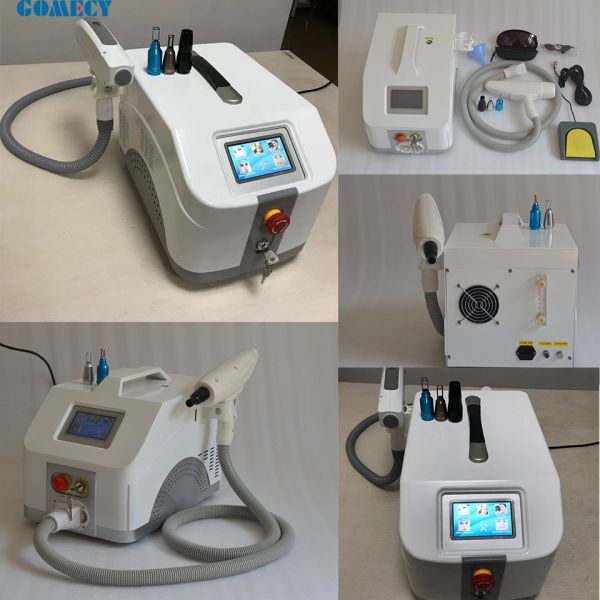 1064nm 532nm 1320nm Q Switch Nd YAG Лазерная машина для удаления татуировок с карбоновым пилингом