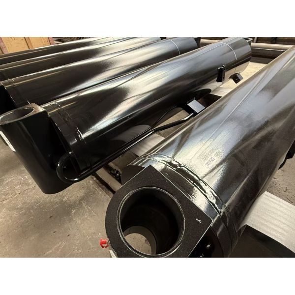ODM OEM Luffing Double Hydraulic Cylinder Heavy Duty With Hard Chrome Plated Piston Rod
