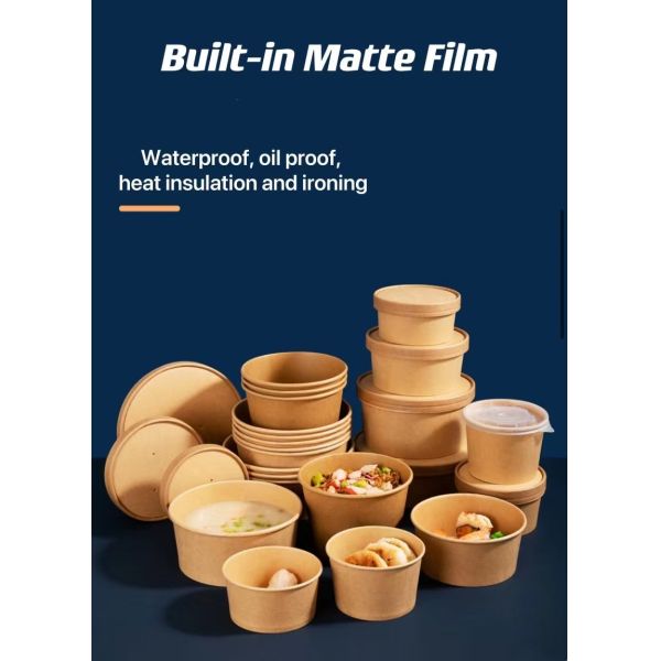 Лапши суш гамбургера бумажной коробки пищевого контейнера Eco контейнеры дружелюбной на вынос