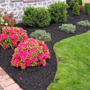 6 x 33 feet Sheet Woven Weed Control Fabric - Stabilized Black Heavy Duty 3 oz/yd² Landscape Ground Cover Membrane