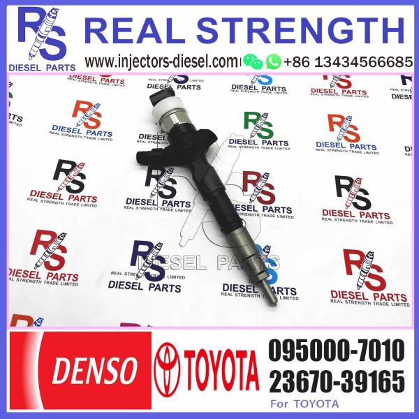 D-ENSO 095000-7010 23670-39165 Injetor de combustível diesel original novo 095000-7010 Para caminhão T-oyota Motor 2KD