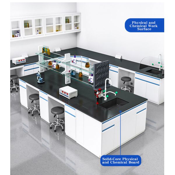 Smooth Operation Chemical Laboratory Bench with Drawers for Pharmaceutical Companies Lab