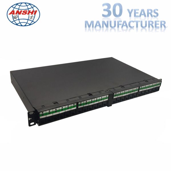 Ftth Intelligent 1u Fibre Distribution Frame Panels Ipatch With Firmware