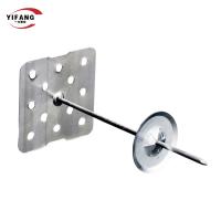 Vara autoadesiva Pin Insulation System Galvanized Iron de 24x24mm