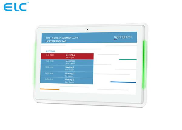 Quad Core Wall Mount Android Tablet Power Over Ethernet   1920*1080 Resolution