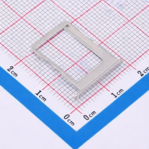 Silvery White Micro SIM Card Tray with Card Cover Model MUP C7902-32 Process Compliant Product