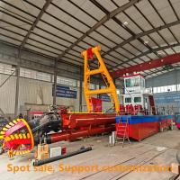 50KW vide en cours d'exécution pré-testé Dredge à aspiration avec système hydraulique allemand Rexroth