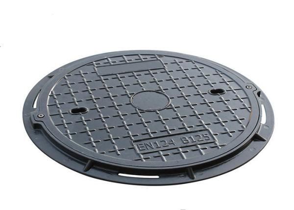 EN124 B125 Double Sealed Access Cover Anti Corrosion For Municipal Engineering
