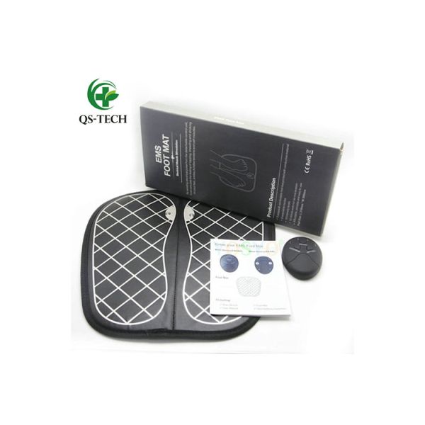 electrical foot massager with detachable control unit EMS electric mat foot circulation massager