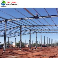 Construire rapidement un portail pré-conçu cadre de structure en acier entrepôt structure en acier léger maison préfabriquée