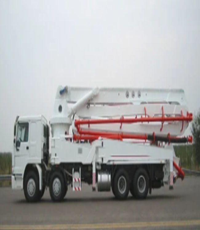 HOWO/ DONGFENG 50m Высота насоса Установка бума Тяжелый бетонный насос грузовик 6X4 8X4 460HP дизельный бетонный насос