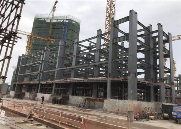 Durable Prefabricated Steel Metal Frame Structure Multi - Storey Residential Building