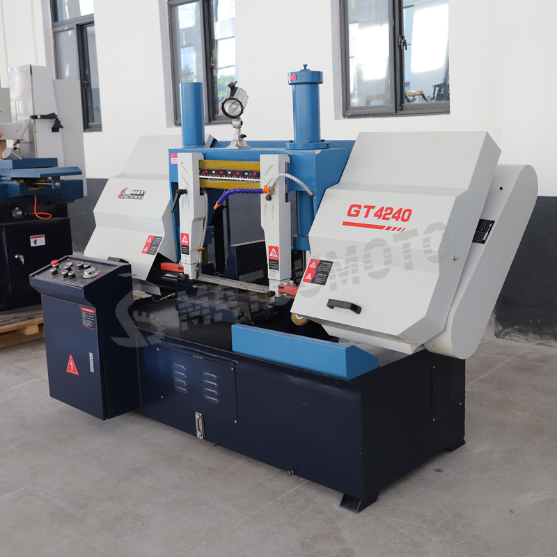 Hydraulic Control GT4240 Industrial Metal Cutting Bandsaw Double Column 19-86m/Min