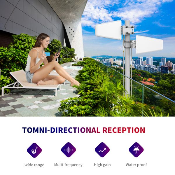 V.S.W.R≤1.5 LTE Антенна 4G Dongle LPDA Outdoor Router 3m Кабель для сети 2G 3G 4G