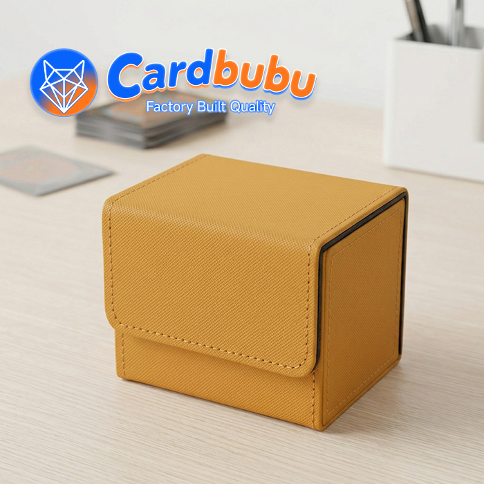 Double Sleeves Board Game Deck Holder 100 Cards Flannel Lined Mtg Storage