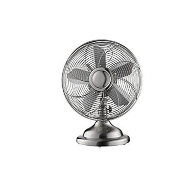 Vintage Personal Retro Desk Fan Oil Rubbed Bronze / Electric Oscillating Fan