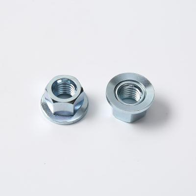 China Manufacturer ISO 4161 Metric Hex Flange Nuts Plain or Zinc Coated