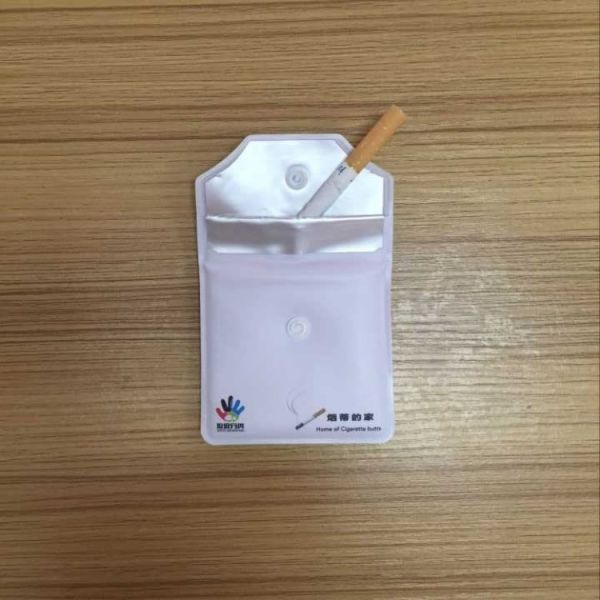 EVA PVC Mini Disposable Pocket Ashtray Small Tobacco Pouch OEM