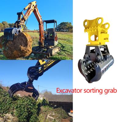 Máquina escavadora Demolition Sorting Grab que gerencie com 0,4 capacidades de Cbm