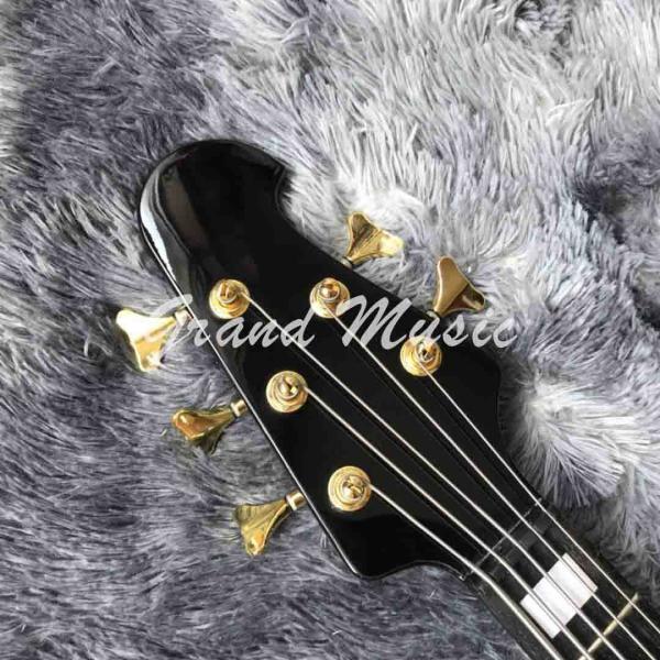 Custom Grand Nathan East Signature Model Neck Through 5-piece Maple Mahogany Neck Body Guitar Bass
