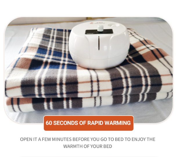 Electric Warmth Water Mat Heating Blanket for Bed Installation 1800*1800*1 Dimensions