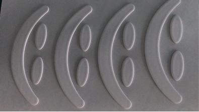 patim cortado de 0.45mm plásticos grossos PTFE no equipamento de mistura e no Obturateur da pintura