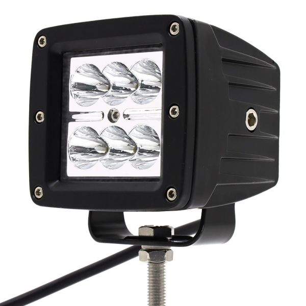 IP67 Agri LED Work Light White 18W Work Light OEM For Truck Tractor