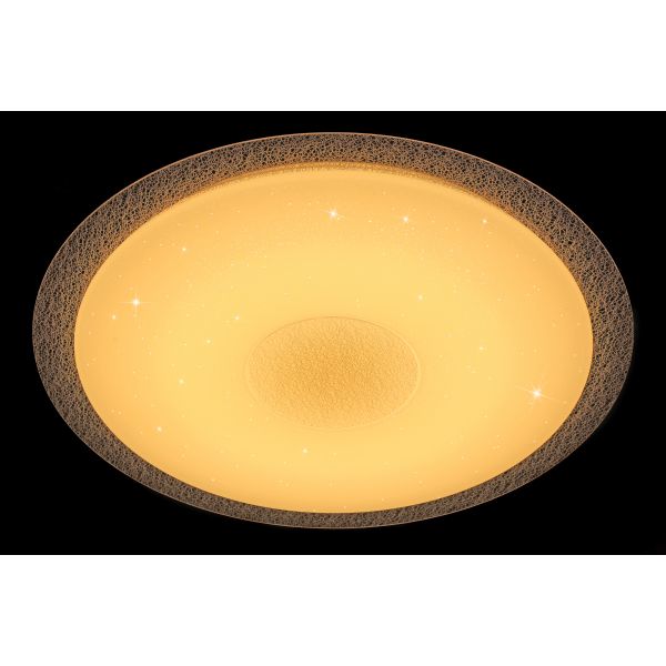 CCT Adjustable 38W LED Oyster Light , Eye Protection Dimmable LED Oyster Lights