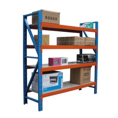 Length 12 Meters Heavy Duty Storage Shelves painted Selective Pallet Rack