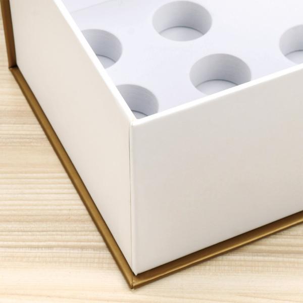 Biodegradable Recyclable 10x8x3'' Cardboard Book Shaped Box