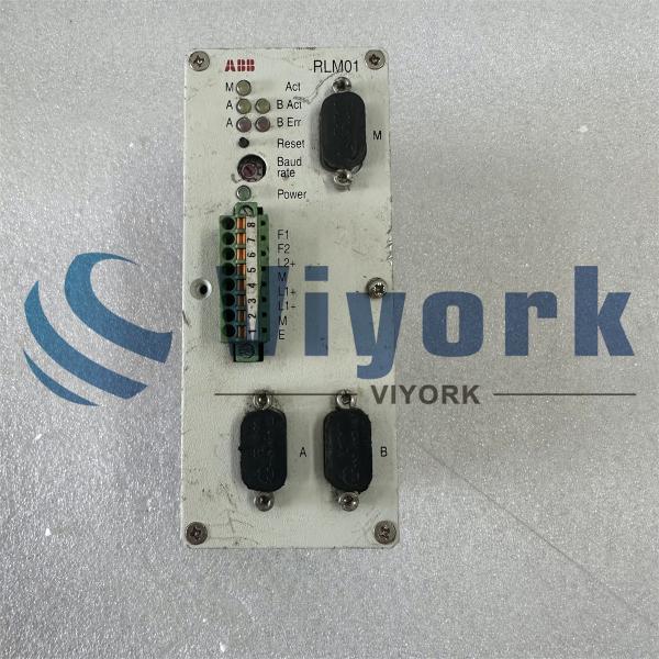 ABB RLM01 PROFIBUS REDUNDANCY LINK MODULE 3BDZ000398R1 USED
