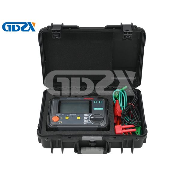 ZX-3125A 250-5000V Tester de Resistência de Isolamento Digital Automático de mão